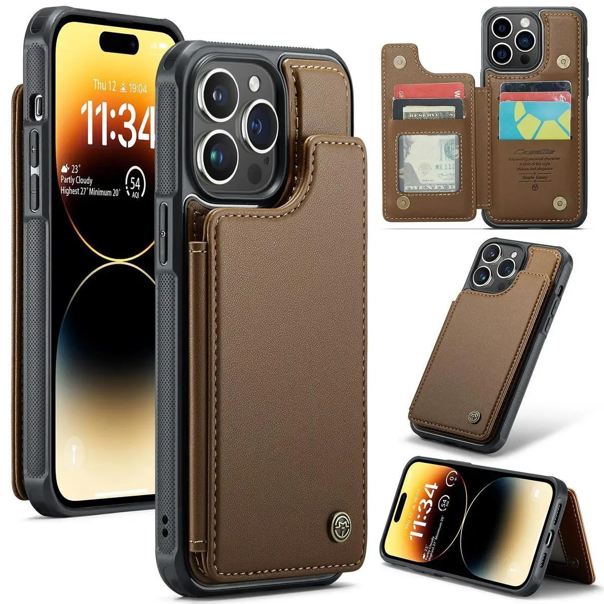 New Fashion and Popular Suitable iPhone 14 Phone Case 15 Promax Flip Cap Luxury Anti Drop Acrylic 13 Phone Case Insert Card nice
New Fashion and Popular Suitable iPhone 14 Phone Case 15 Promax Flip Cap Luxury Anti Drop Acrylic 13 Phone Case Insert Card nice