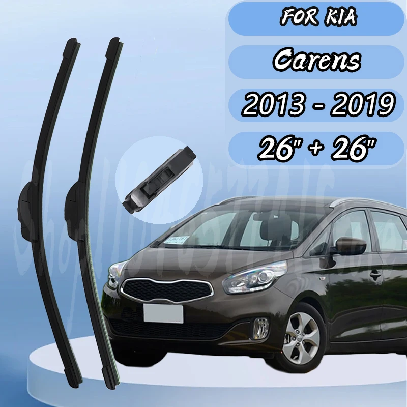 For Kia Carens Rondo RP 2013 - 2019 Front Wiper Blades Window Windshield Windscreen U J Hook Brushes Cleaning Car Accessories
For Kia Carens Rondo RP 2013 - 2019 Front Wiper Blades Window Windshield Windscreen U J Hook Brushes Cleaning Car Accessories