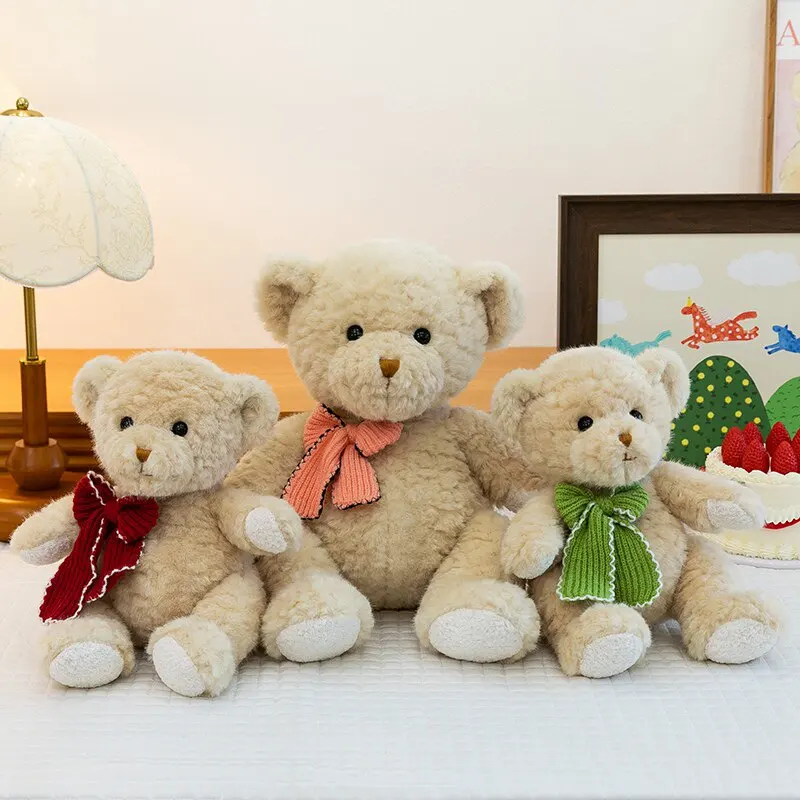 In Stock Cute Teddy Bear Plush Toy 30cm 40cm Cute Stuffed Doll With Knitted Bowknot Soft Birthday Gift For Girlfriend Home Decor
In Stock Cute Teddy Bear Plush Toy 30cm 40cm Cute Stuffed Doll With Knitted Bowknot Soft Birthday Gift For Girlfriend Home Decor