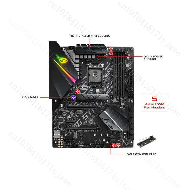 Игровая материнская плата для ASUS ROG STRIX B365-F с поддержкой B365 DDR4 1151PIN 64 ГБ 
Игровая материнская плата для ASUS ROG STRIX B365-F с поддержкой B365 DDR4 1151PIN 64 ГБ