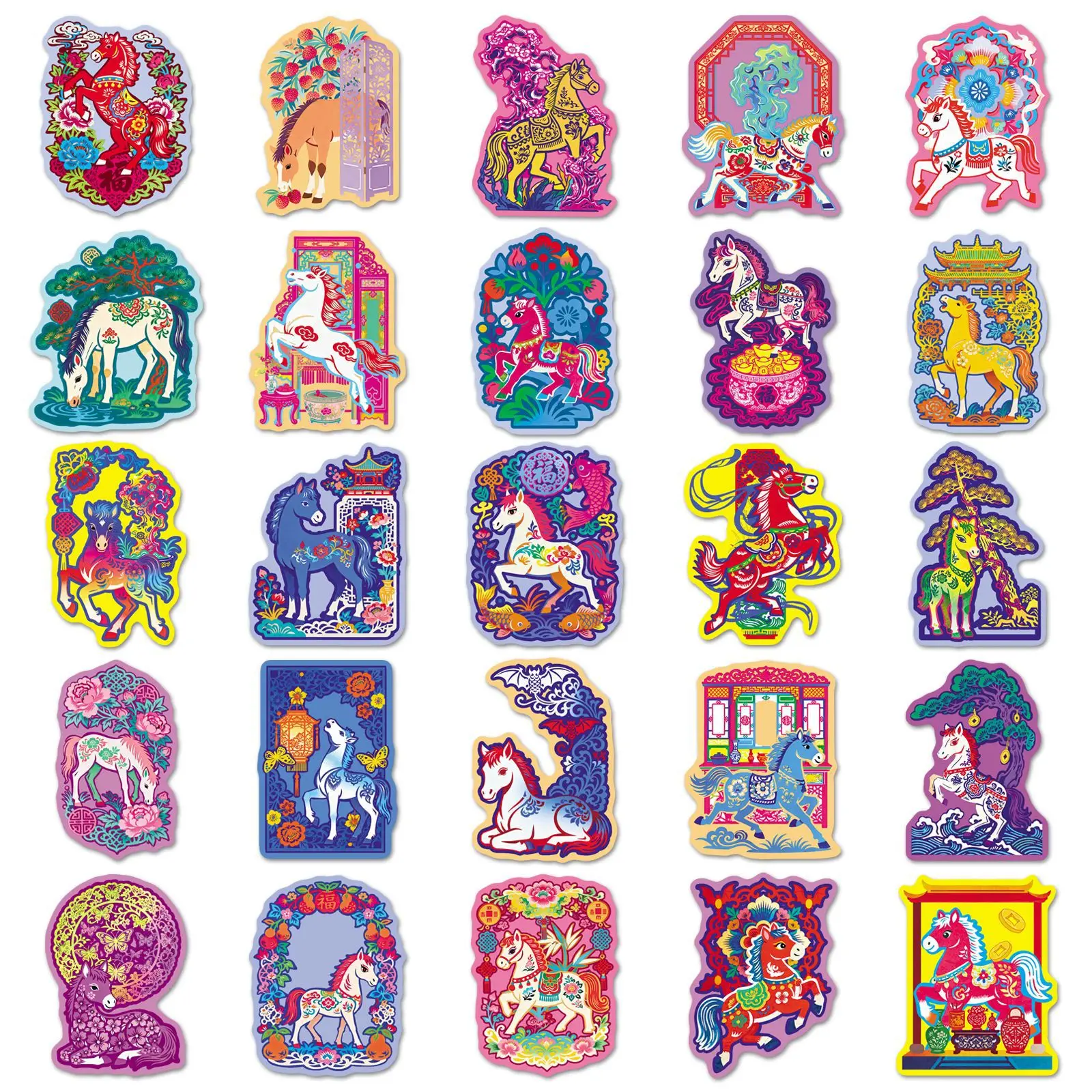10/50PCS Colorful Horse Graffiti Stickers Animal Spring Festival Sticker for Computer Notebook Stationery DIY Toys Secret
10/50PCS Colorful Horse Graffiti Stickers Animal Spring Festival Sticker for Computer Notebook Stationery DIY Toys Secret