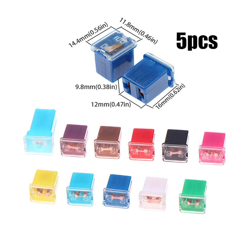5pcs Mini Square Fuse 20A 30A 40A 50A 60A 70A 80A 90A 120A Set Automotive Car Fuse With Plastic Box Assortment Auto Fuse
5pcs Mini Square Fuse 20A 30A 40A 50A 60A 70A 80A 90A 120A Set Automotive Car Fuse With Plastic Box Assortment Auto Fuse