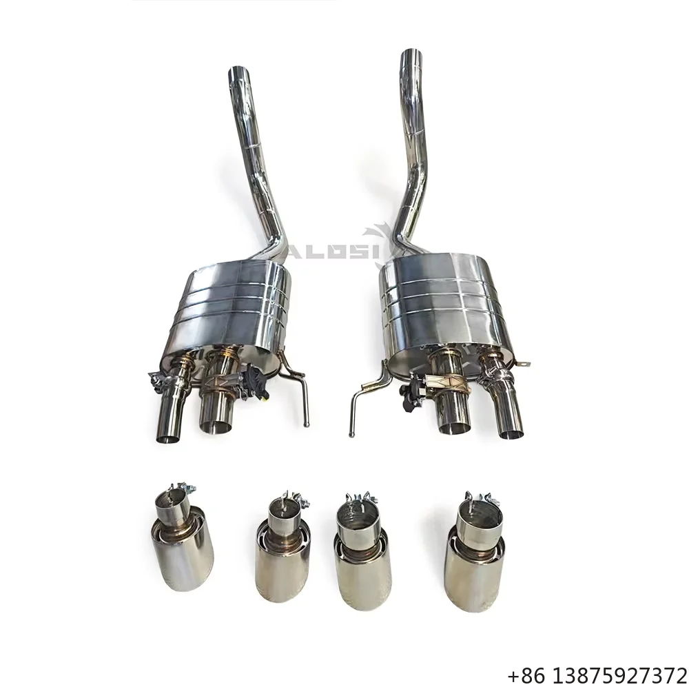 Valvetronic Catback Exhaust for C7 Stingray Z51 Z06 ZR1 6.2L 2014-2019 SS304 Quad Tip Performance Valved Muffler
Valvetronic Catback Exhaust for C7 Stingray Z51 Z06 ZR1 6.2L 2014-2019 SS304 Quad Tip Performance Valved Muffler