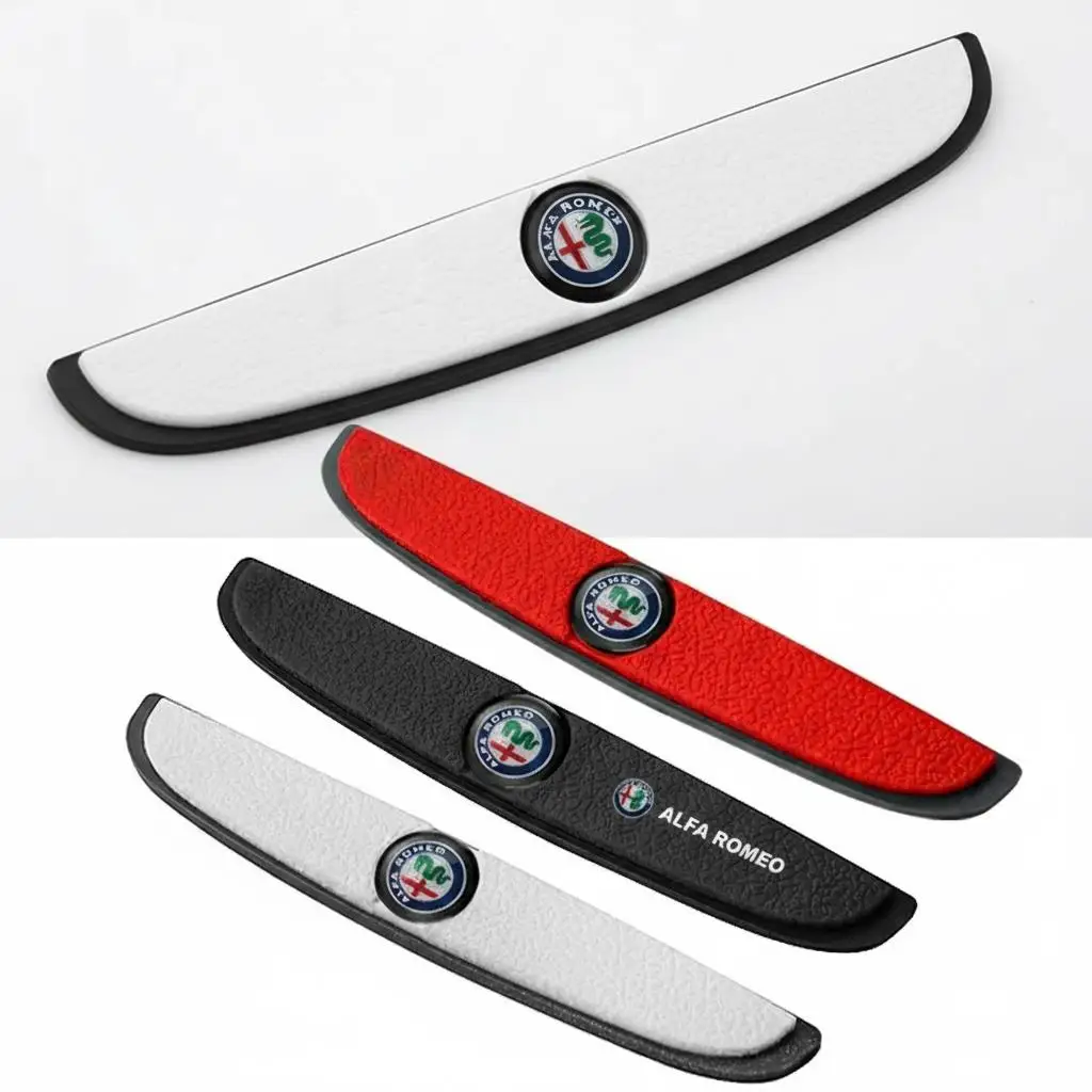 4Pcs Rubber Anti Collision Strip Car Door Rearview Mirror Protector Stickers For Alfa Romeo Giulia Stelvio Giulietta 156 159 147
4Pcs Rubber Anti Collision Strip Car Door Rearview Mirror Protector Stickers For Alfa Romeo Giulia Stelvio Giulietta 156 159 147