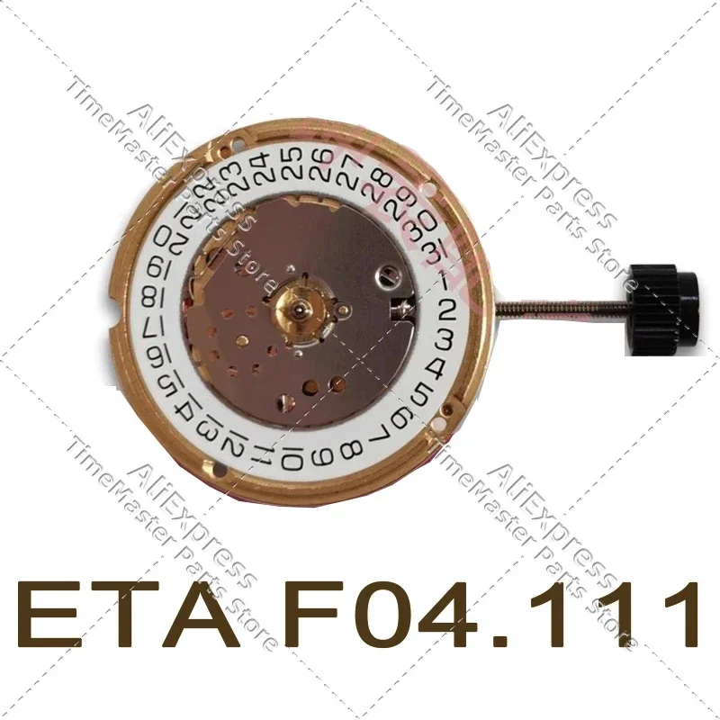 Swiss movement ETA. F04.111 F04111 3 hands 3 o'clock quartz movement watch repair movement replacement parts
Swiss movement ETA. F04.111 F04111 3 hands 3 o'clock quartz movement watch repair movement replacement parts