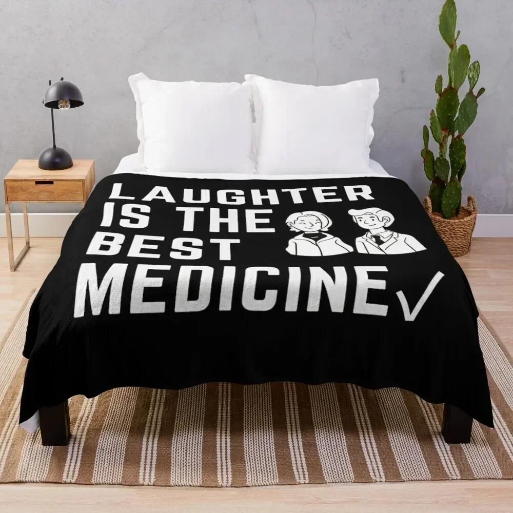 LAUGHTER IS THE BEST MEDICINE Throw Blanket Durable Warm Blanket for Daily Home Use
LAUGHTER IS THE BEST MEDICINE Throw Blanket Durable Warm Blanket for Daily Home Use