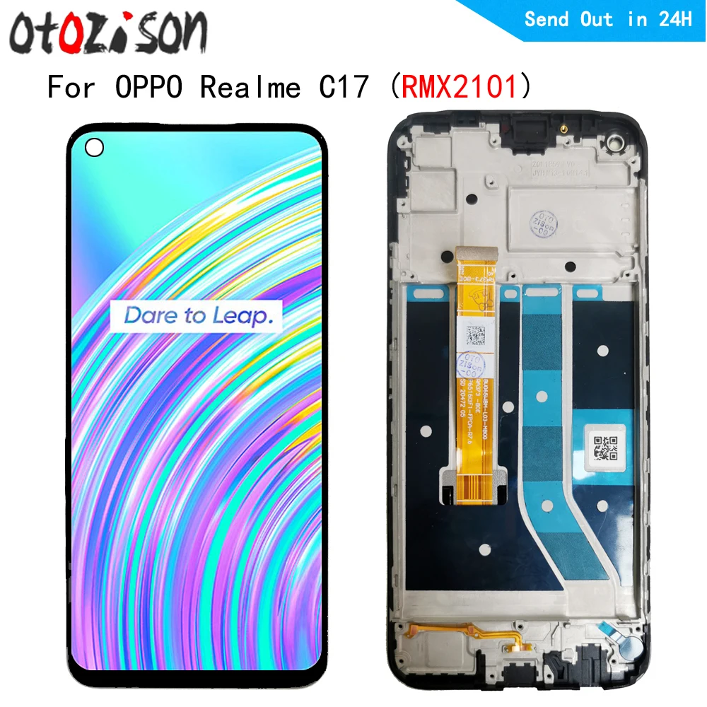 IPS-экран 6,5 дюйма для Oppo Realme C17 RMX2101, ЖК-дисплей, экран, сенсорная панель, дигитайзер с рамкой в сборе для Realme C17
IPS-экран 6,5 дюйма для Oppo Realme C17 RMX2101, ЖК-дисплей, экран, сенсорная панель, дигитайзер с рамкой в сборе для Realme C17