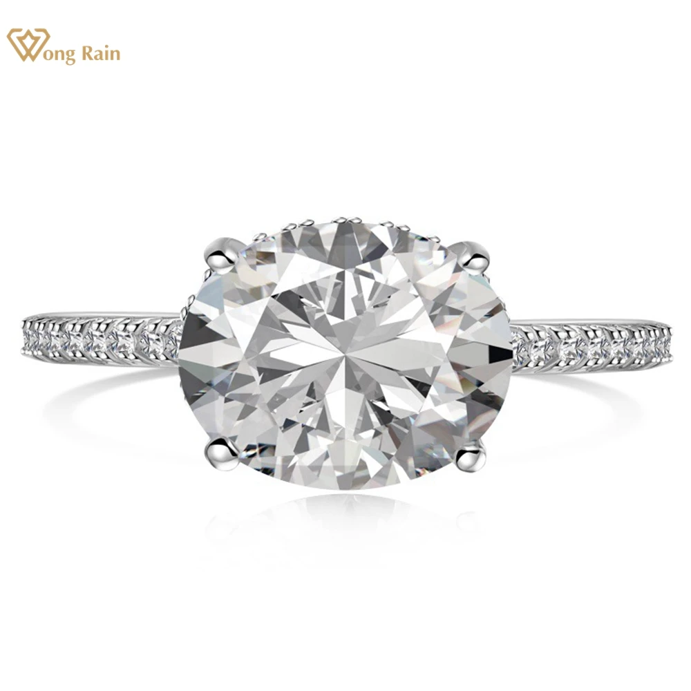 Wong Rain 100% 925 Sterling Silver 8*10 MM Oval Cut Lab Sapphire Gemstone Ring for Women Wedding Engagement Fine Jewelry Gift
Wong Rain 100% 925 Sterling Silver 8*10 MM Oval Cut Lab Sapphire Gemstone Ring for Women Wedding Engagement Fine Jewelry Gift