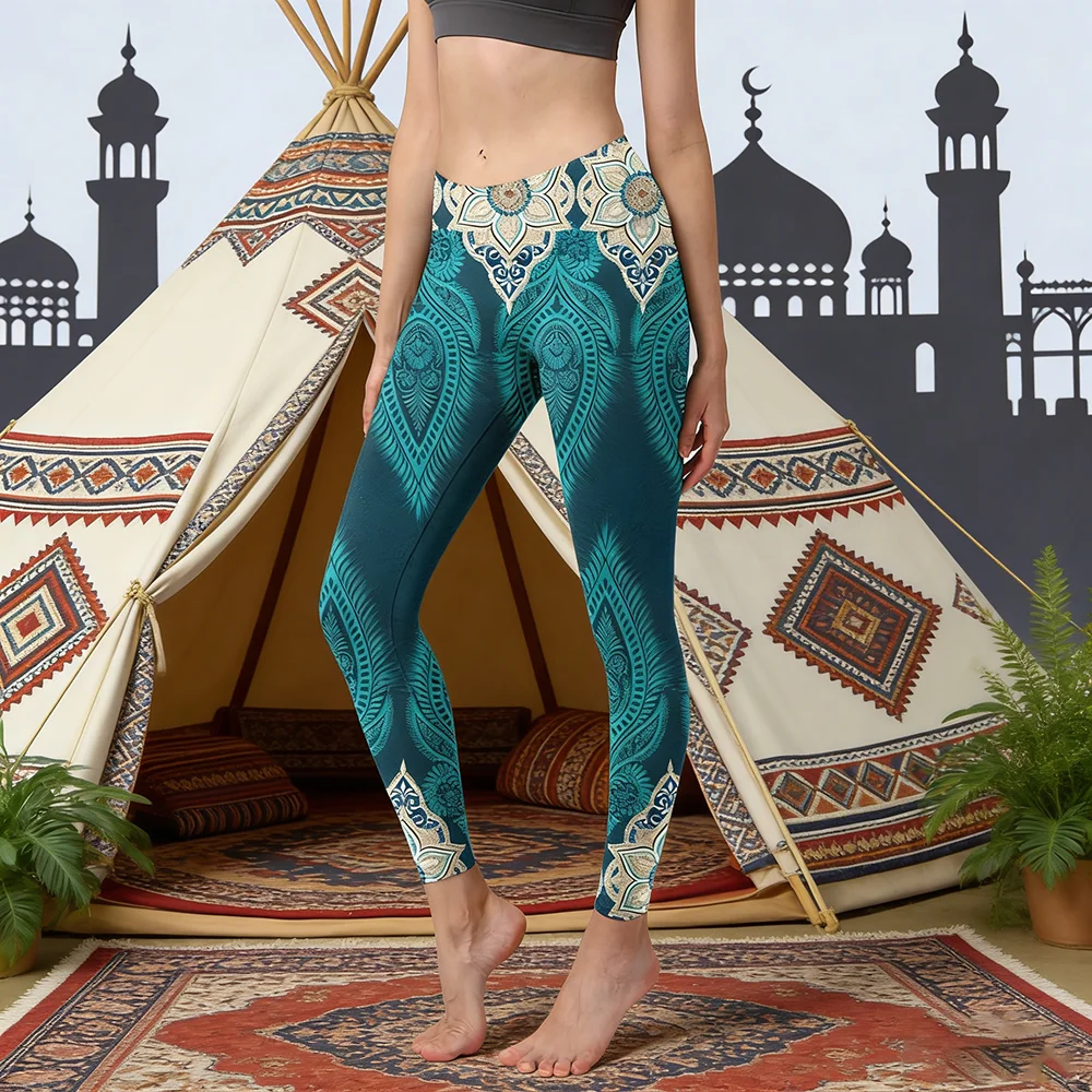 High Waisted Yoga Pants with Bohemian Art Print Tummy Control Butt Lifting Workout Leggings Fitness Gym Running Tight Sportswear
High Waisted Yoga Pants with Bohemian Art Print Tummy Control Butt Lifting Workout Leggings Fitness Gym Running Tight Sportswear
