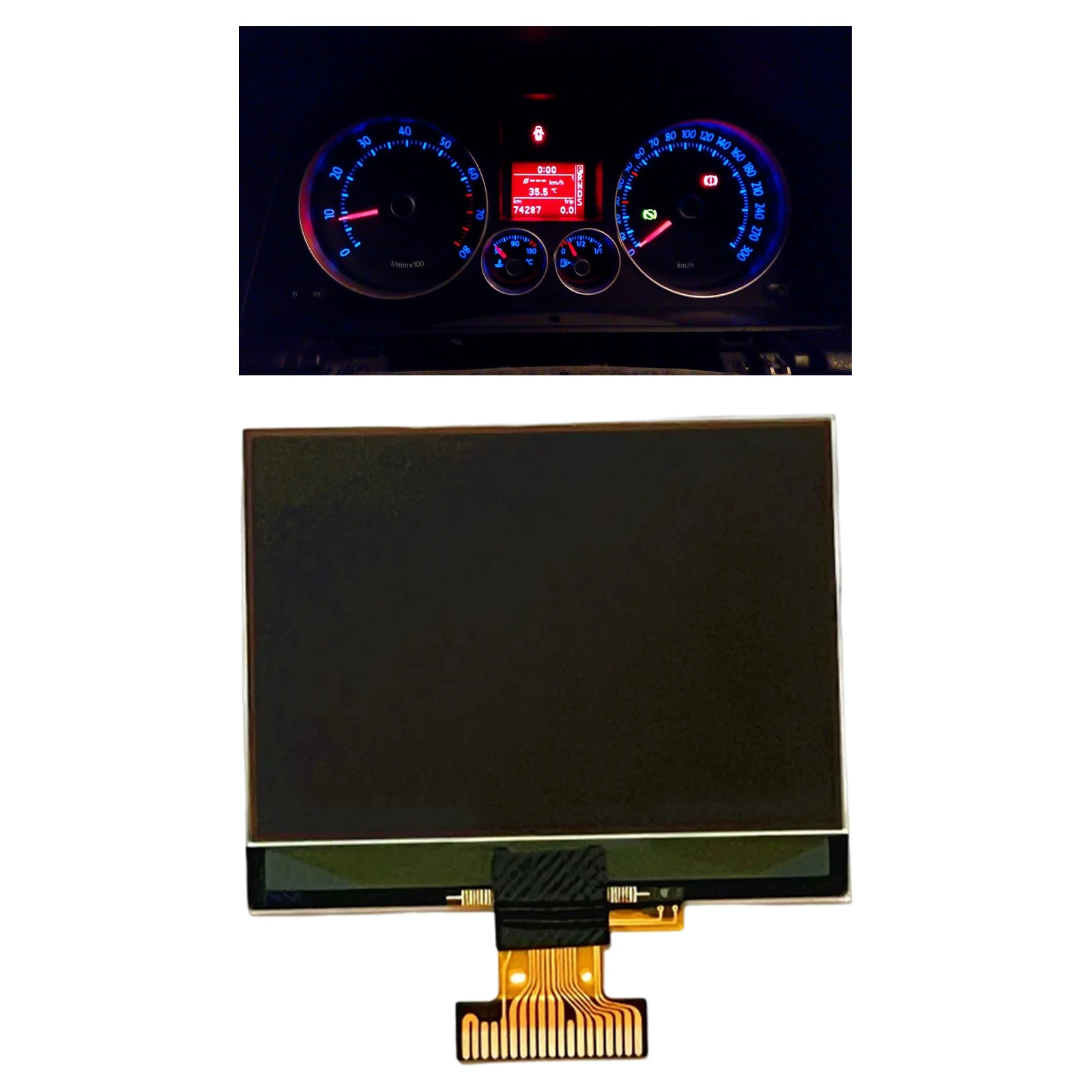 Instrument Cluster LCD Display 1TD920862 Replacement Replace Parts 1TD920861 92290206 Simple Assembly Automotive Accessories
Instrument Cluster LCD Display 1TD920862 Replacement Replace Parts 1TD920861 92290206 Simple Assembly Automotive Accessories
