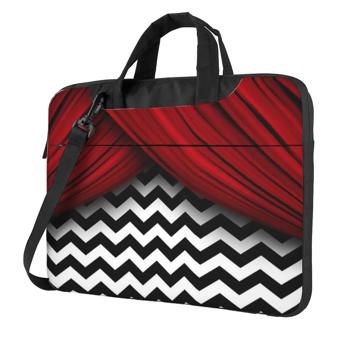 Twin Peaks Red Curtains Chevron Crossbody Laptop Bag Case Computer Bag Resistant Protective Notebook Pouch for Macbook Pro
Twin Peaks Red Curtains Chevron Crossbody Laptop Bag Case Computer Bag Resistant Protective Notebook Pouch for Macbook Pro