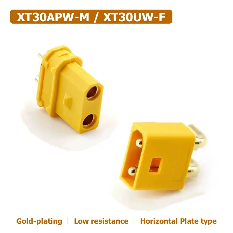 XT30APW-Male Waterproof buckle Connector XT30UW-Female Power battery safety gold-plating plug For RC Model Drone Accs
XT30APW-Male Waterproof buckle Connector XT30UW-Female Power battery safety gold-plating plug For RC Model Drone Accs