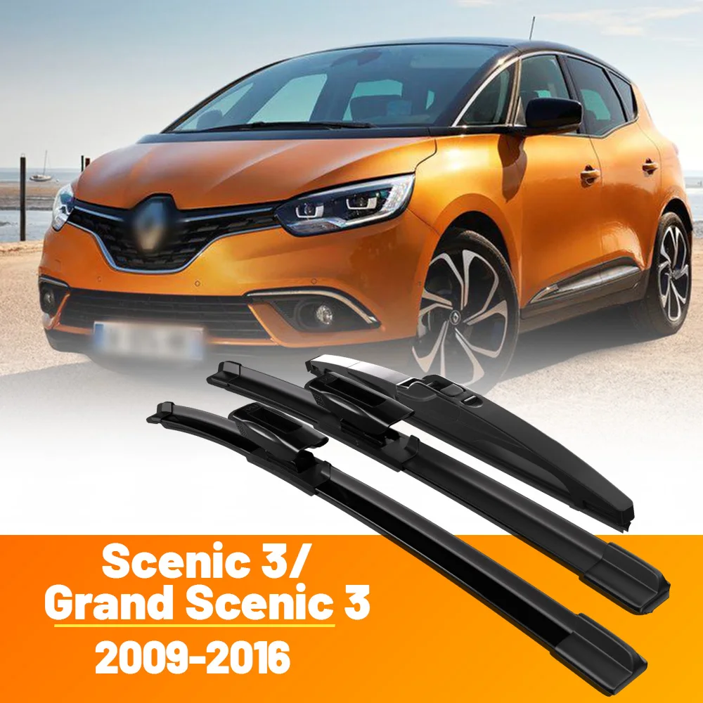 Передние и задние щетки стеклоочистителя для Renault Scenic 3/Grand Scenic 3 2009-2016 лобовое стекло 30 "26" 12"
Передние и задние щетки стеклоочистителя для Renault Scenic 3/Grand Scenic 3 2009-2016 лобовое стекло 30 "26" 12"
