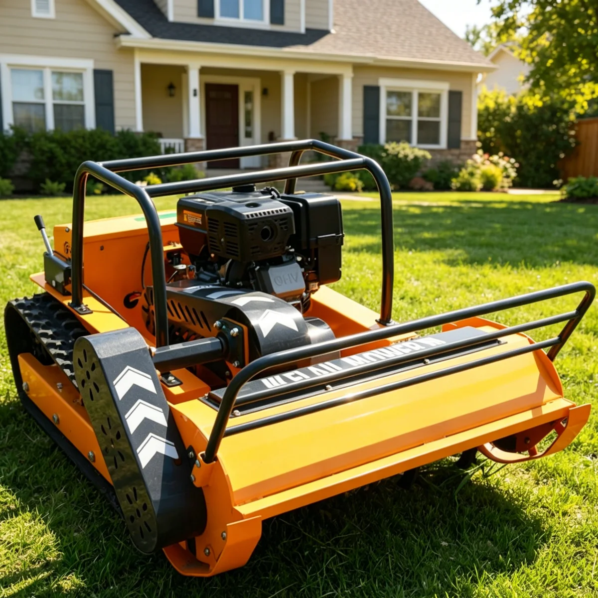Customized Zero Turn Crawler GPS Remote Control Lawn Mower All Terrain Self-Propelled Robotic Mower 4-Stroke Wide Range Height
Customized Zero Turn Crawler GPS Remote Control Lawn Mower All Terrain Self-Propelled Robotic Mower 4-Stroke Wide Range Height