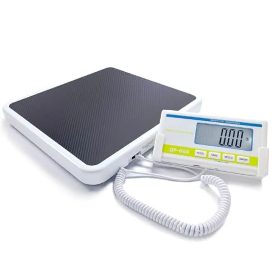 Medical floor scale for home hospital and weight loss use, heavy duty medical grade steel platform in black, 660 lb capacity wi
Medical floor scale for home hospital and weight loss use, heavy duty medical grade steel platform in black, 660 lb capacity wi