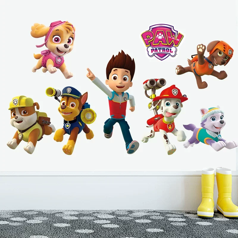 Cartoon Pawed Patrol Wall Stickers For Kids Room Living Room Bedroom Wall Decoration Kids Gifts Door Sticker Cute Posters DIY
Cartoon Pawed Patrol Wall Stickers For Kids Room Living Room Bedroom Wall Decoration Kids Gifts Door Sticker Cute Posters DIY