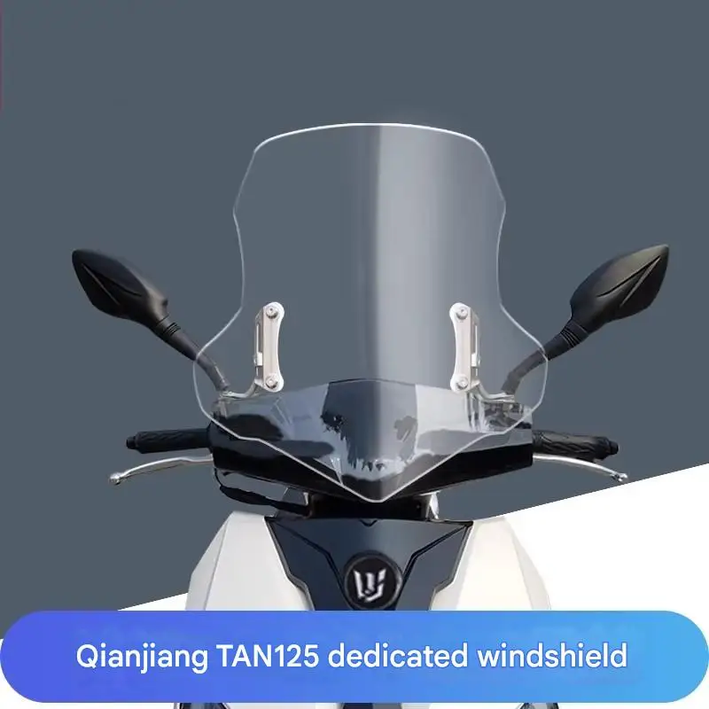 FOR QJMOTOR TAN125 Direct Mount Tall Windshield Non-Destructive Installation Original Hole Design for Enhanced Riding Experience
FOR QJMOTOR TAN125 Direct Mount Tall Windshield Non-Destructive Installation Original Hole Design for Enhanced Riding Experience