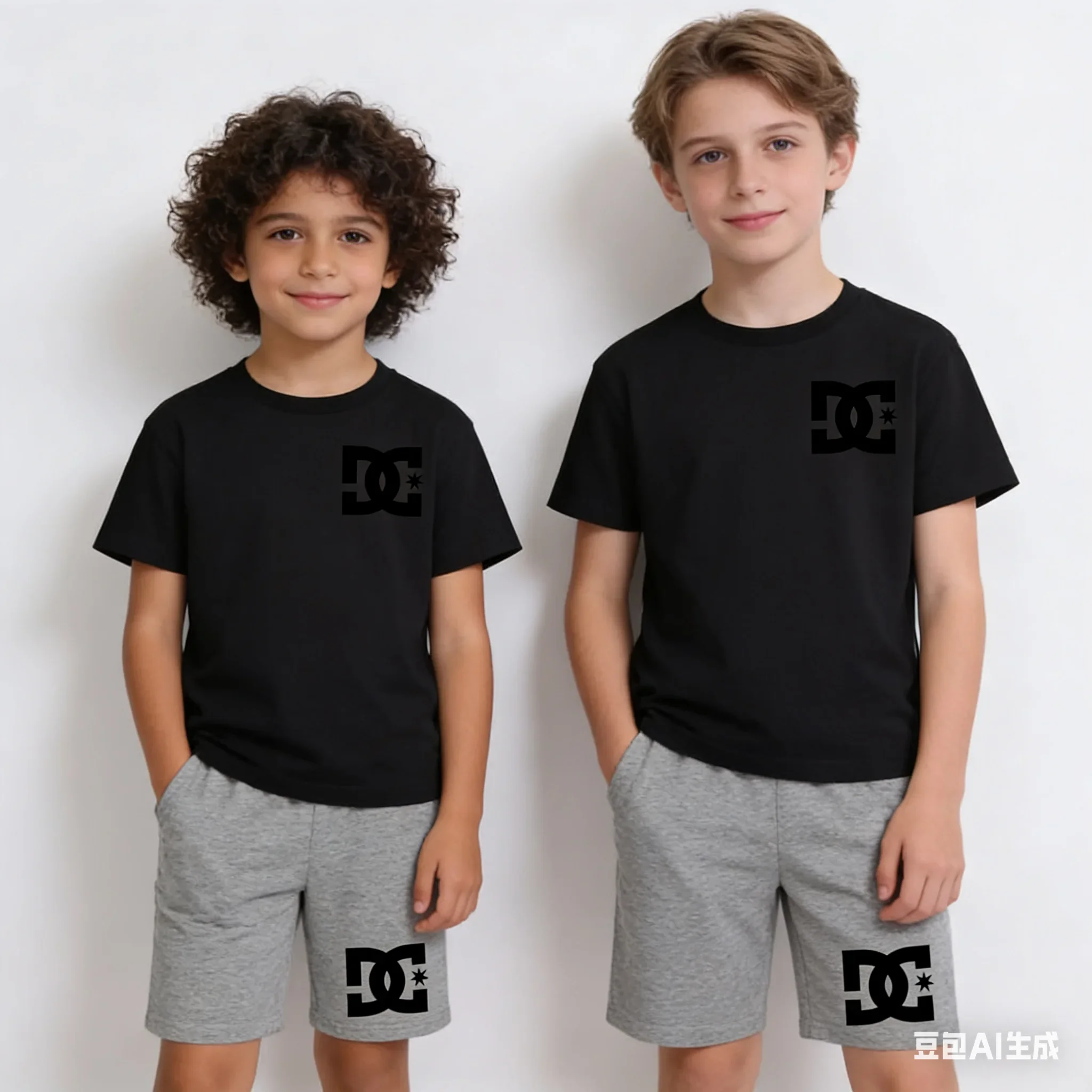 2-13Y Kids Spring & Autumn Casual Cartoon & Letter Print 2-Piece Set Hoodie & Jogging Pants Tracksuit Outfits for Boys & Girls
2-13Y Kids Spring & Autumn Casual Cartoon & Letter Print 2-Piece Set Hoodie & Jogging Pants Tracksuit Outfits for Boys & Girls