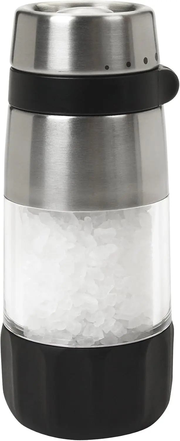 Mess-Free Salt Grinder with Adjustable Coarseness, Easy to Use and Clean for Kitchen Convenience
Mess-Free Salt Grinder with Adjustable Coarseness, Easy to Use and Clean for Kitchen Convenience