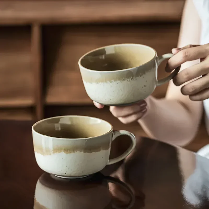 Japanese Ceramic Mug Creative Splicing Household Water Cup Breakfast Milk Coffee Office Cup
Japanese Ceramic Mug Creative Splicing Household Water Cup Breakfast Milk Coffee Office Cup