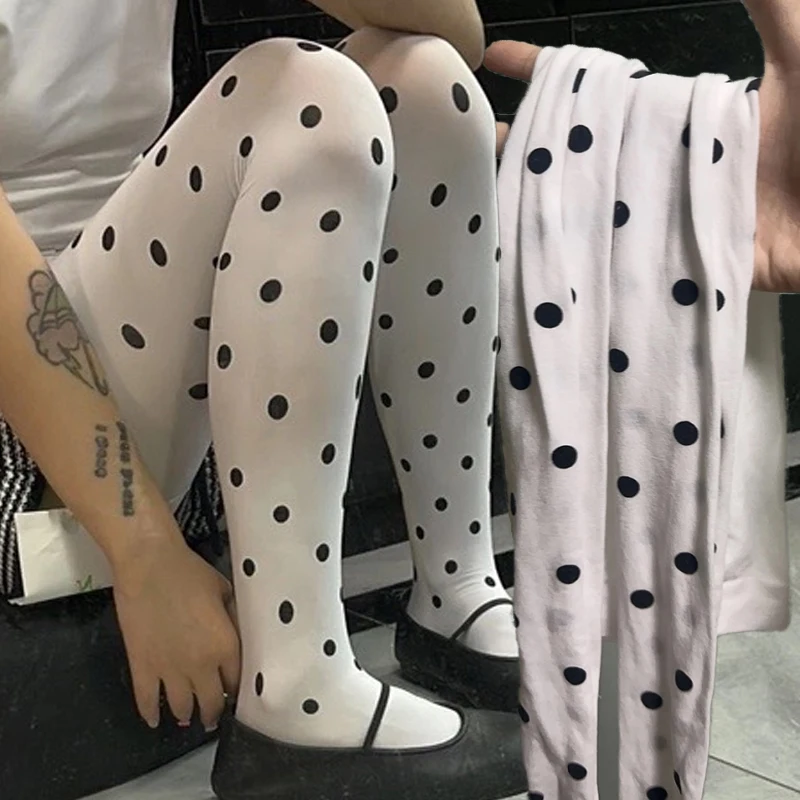 Y2k Girls Polka Dot Tights Women Winter Vintage Pantyhose Leggings Fashion Silky Sexy Crash Slimming Tights Elastic Stockings
Y2k Girls Polka Dot Tights Women Winter Vintage Pantyhose Leggings Fashion Silky Sexy Crash Slimming Tights Elastic Stockings