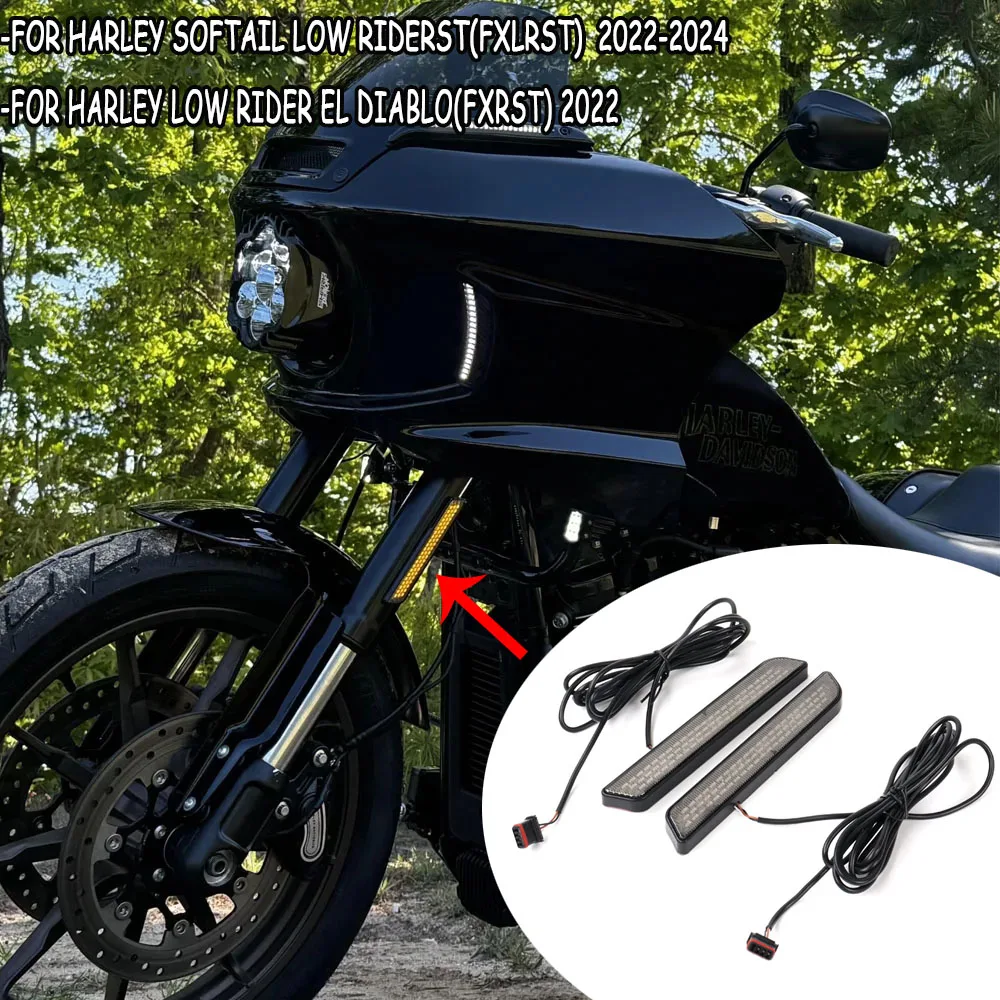 Для Harley Softail Low RiderST Low Rider El Диабло 2022 2023 2024 новый аксессуар для мотоцикла фотосессия передняя вилка стандартный сигнал поворота
Для Harley Softail Low RiderST Low Rider El Диабло 2022 2023 2024 новый аксессуар для мотоцикла фотосессия передняя вилка стандартный сигнал поворота