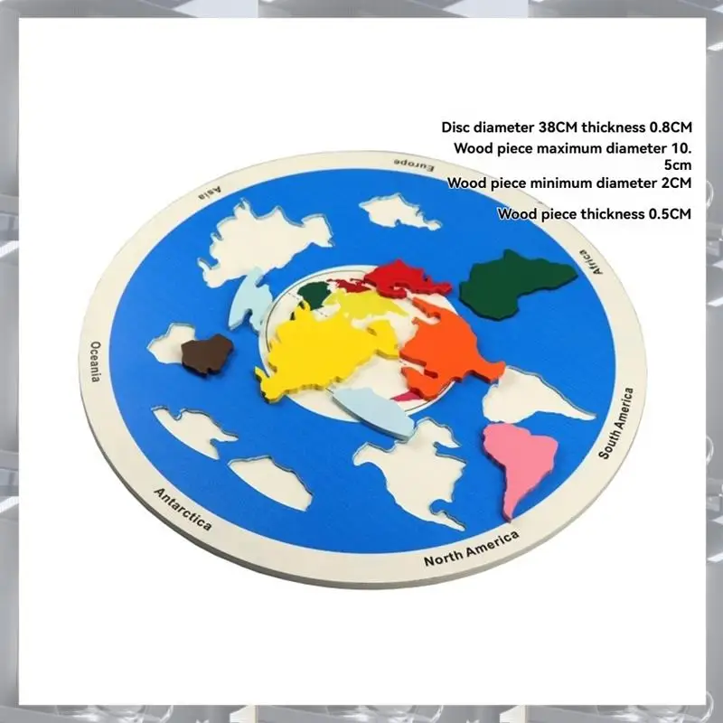 A84F-Wooden Planet Puzzles Learning Montessori Toy Kids Change Cognitive World Map Matching Game For 3-6 Years Old
A84F-Wooden Planet Puzzles Learning Montessori Toy Kids Change Cognitive World Map Matching Game For 3-6 Years Old