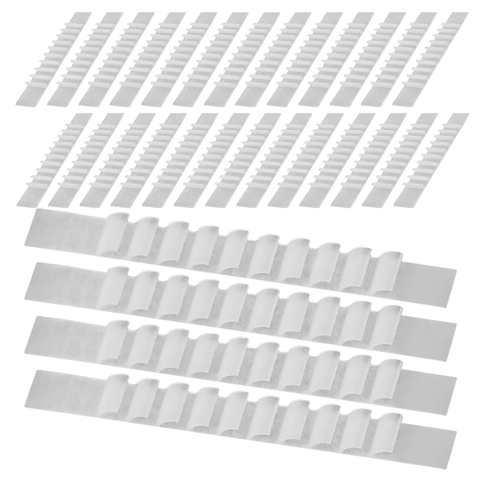 100 Pcs Silicone Anti Skid Hanger Strips Non Slip Gripper Tape for Clothes Wardrobe Closet Home Use Clothing Store Display
100 Pcs Silicone Anti Skid Hanger Strips Non Slip Gripper Tape for Clothes Wardrobe Closet Home Use Clothing Store Display