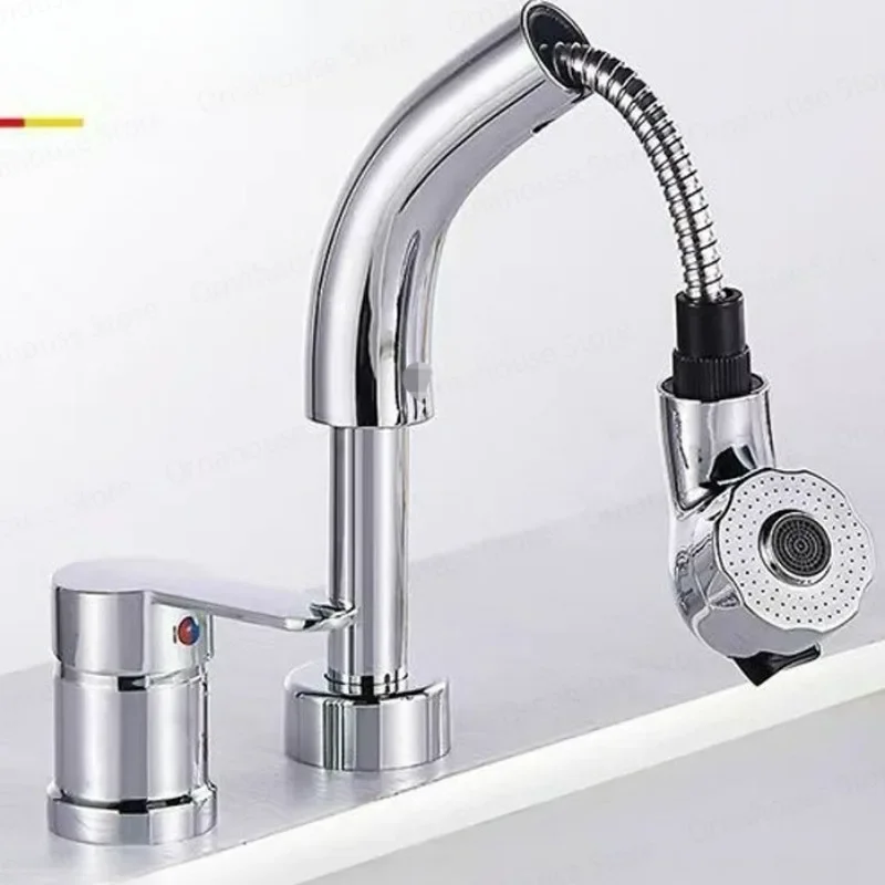 Brass Pull out Faucet Single Handle Deck Mount Crane Sink Mixer Cold Hot Water 2 Mode Spout for Basin
Brass Pull out Faucet Single Handle Deck Mount Crane Sink Mixer Cold Hot Water 2 Mode Spout for Basin
