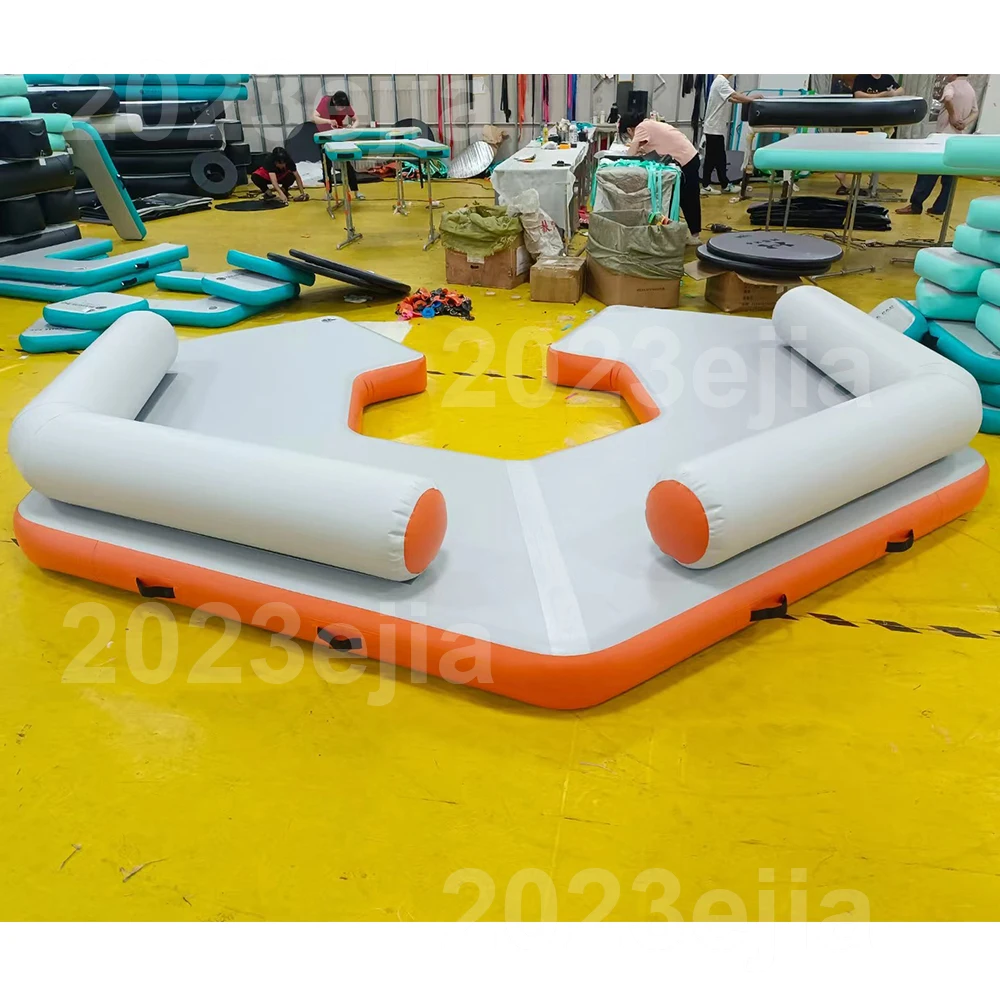 Commercial Water Floating Platform Inflatable Island C-Shaped Inflatable Platform Dock for Relaxation
Commercial Water Floating Platform Inflatable Island C-Shaped Inflatable Platform Dock for Relaxation