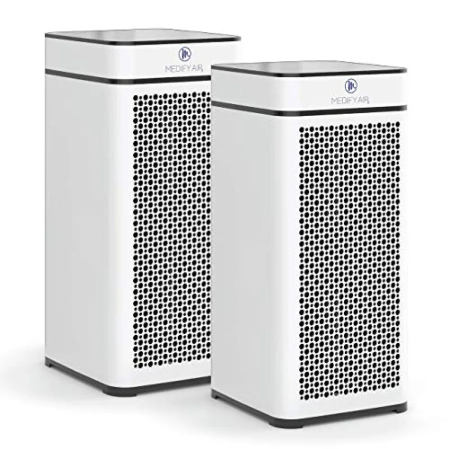 Air purifier for smoke and wildfires, HEPA H13 filter, white, 99.9 removal to 0.1 microns, quiet operation, 1793 ft coverage in
Air purifier for smoke and wildfires, HEPA H13 filter, white, 99.9 removal to 0.1 microns, quiet operation, 1793 ft coverage in
