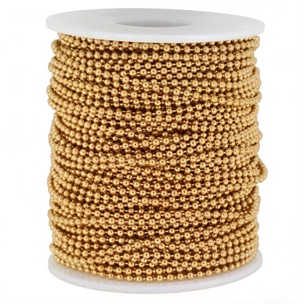 2Meters Stainless Steel Ball Bead Chain Gold Color Lips Beads Beaded Chains for Bracelet Necklace DIY Jewelry Making Accessories
2Meters Stainless Steel Ball Bead Chain Gold Color Lips Beads Beaded Chains for Bracelet Necklace DIY Jewelry Making Accessories