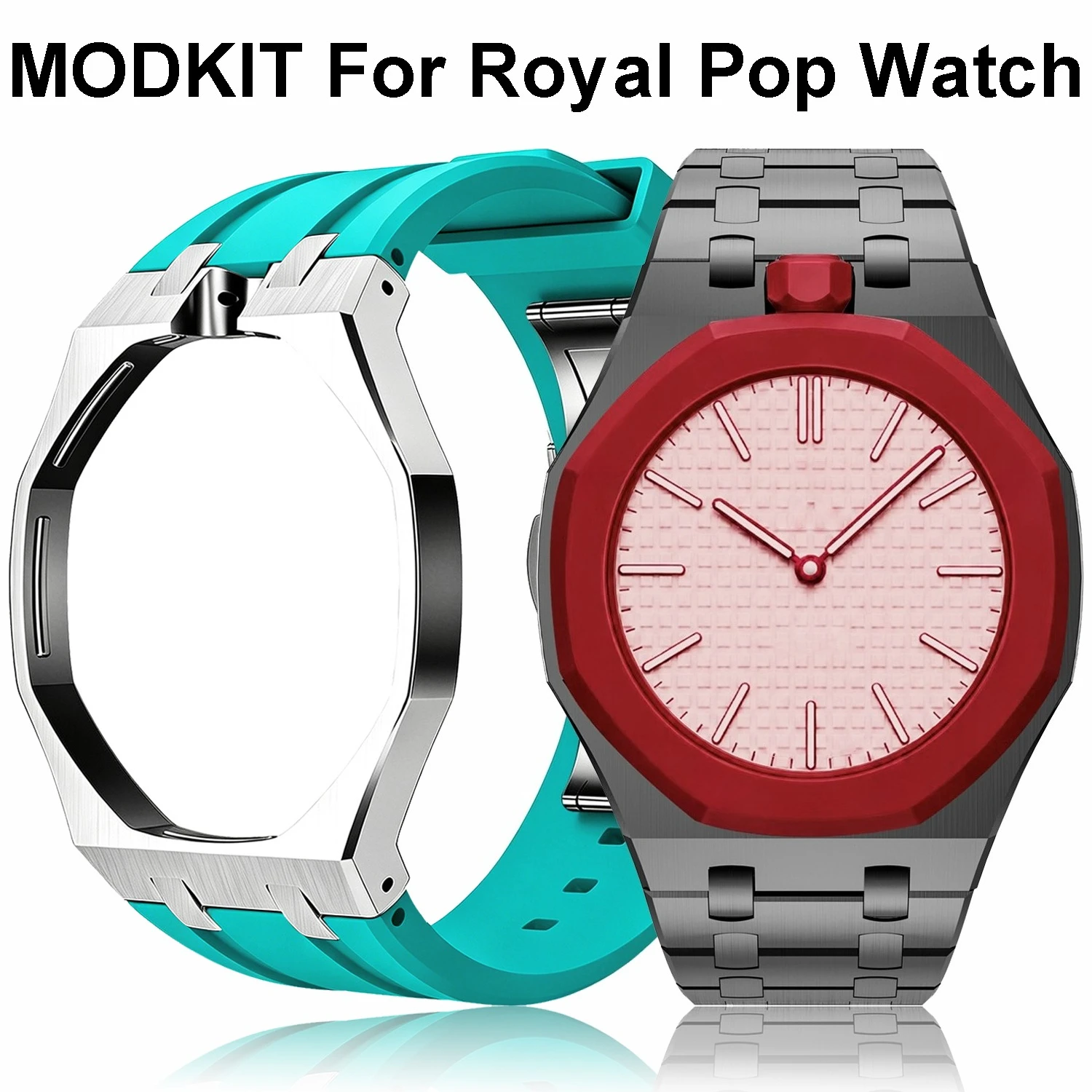 12 O Clock Stainless Steel Case Mod Kit for S-Watch X A-P Royal Pop Pocket Watch Rubber Strap Personalized Accessories
12 O Clock Stainless Steel Case Mod Kit for S-Watch X A-P Royal Pop Pocket Watch Rubber Strap Personalized Accessories