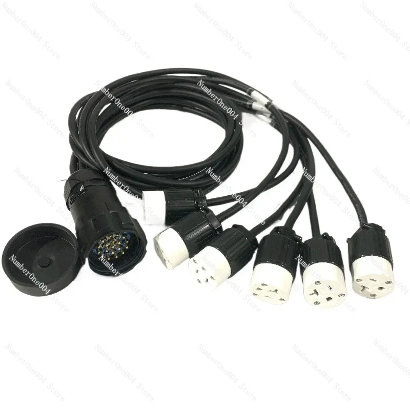 1.5M Socapex Fanout Breakout to 6 Circuit 20A Edison Tail Cable
1.5M Socapex Fanout Breakout to 6 Circuit 20A Edison Tail Cable