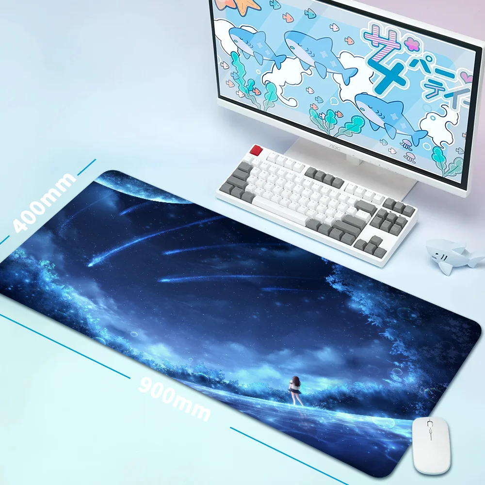 Cool Night Starry Sky Space Galaxy Mouse Pad Gamer Large XXL Computer Desk Mats Gamer Natural Rubber Anti-slip Carpet Mice Pads
Cool Night Starry Sky Space Galaxy Mouse Pad Gamer Large XXL Computer Desk Mats Gamer Natural Rubber Anti-slip Carpet Mice Pads