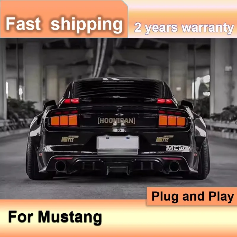 Car Accessories for Ford Mustang Taillights 2015-2021 Mustang Tail Lights Rear DRL Fog Brake Turn Signal Reversing
Car Accessories for Ford Mustang Taillights 2015-2021 Mustang Tail Lights Rear DRL Fog Brake Turn Signal Reversing
