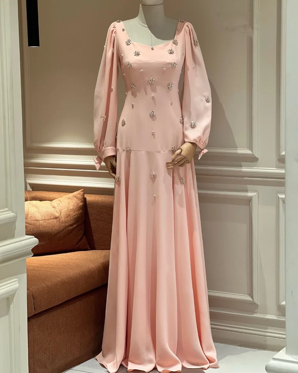 Customized Pastrol Jersey Pleat Sequined A-line Square Neck Long Bespoke Occasion Prom Dresses Sizes Available
Customized Pastrol Jersey Pleat Sequined A-line Square Neck Long Bespoke Occasion Prom Dresses Sizes Available