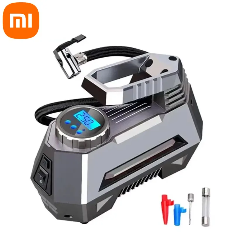 Портативный насос для накачивания шин Xiaomi, 150 фунтов на квадратный дюйм, 12 В постоянного тока, автомобильный насос для шин с цифровым манометром, автоматический яркий аварийный фонарик
Портативный насос для накачивания шин Xiaomi, 150 фунтов на квадратный дюйм, 12 В постоянного тока, автомобильный насос для шин с цифровым манометром, автоматический яркий аварийный фонарик