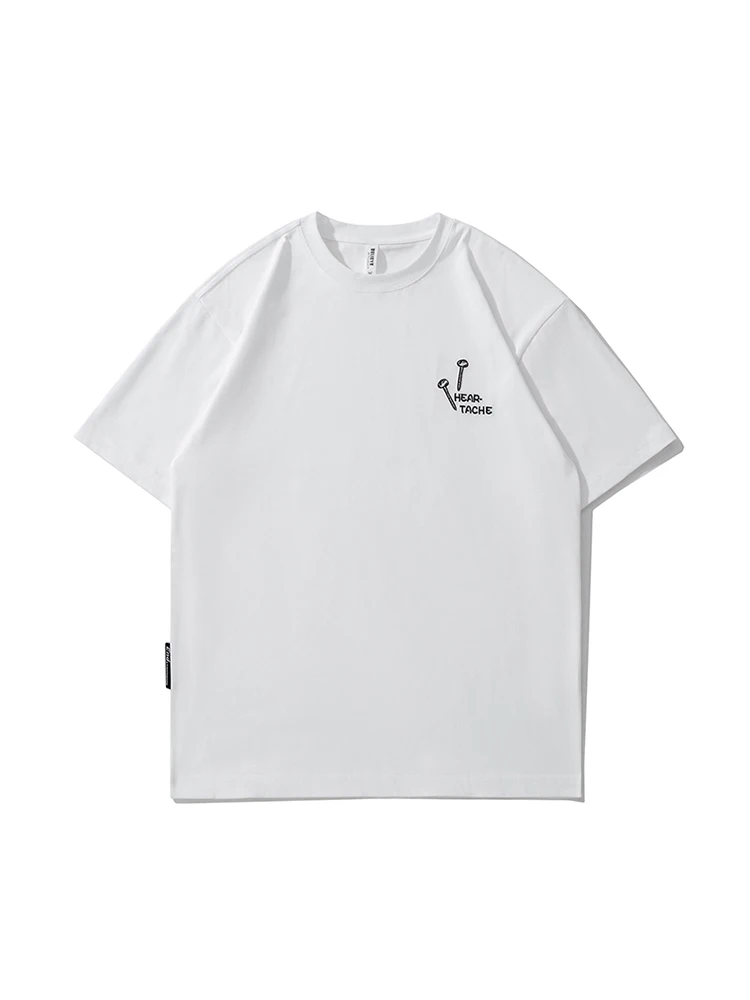 Summer Heavyweight 250G Pure Cotton ort Sve T-irt Men's Trendy Brand Loose Fit Large Size Simple Base Layer Top
Summer Heavyweight 250G Pure Cotton ort Sve T-irt Men's Trendy Brand Loose Fit Large Size Simple Base Layer Top