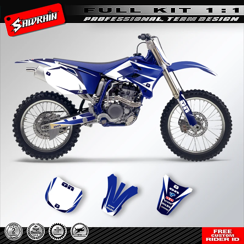Sawrain Custom Motorcycle Graphics Decals Stickers Kits For YAMAHA YZF250 450 2003 2004 2005 007
Sawrain Custom Motorcycle Graphics Decals Stickers Kits For YAMAHA YZF250 450 2003 2004 2005 007