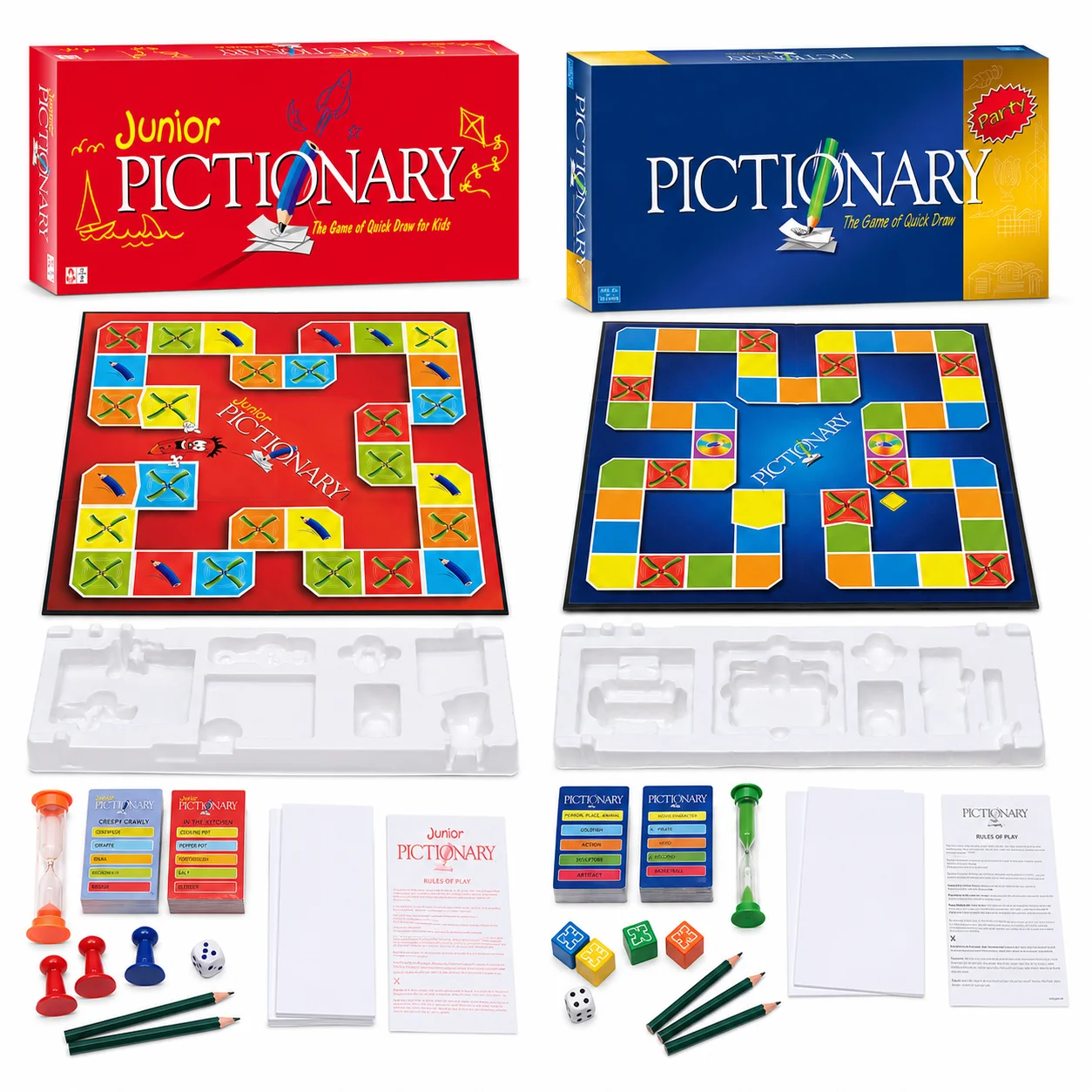 Drawing Guessing Board Game Set, Quick Draw Party Game with Cards Boards Timers, 2 Versions, English Version
Drawing Guessing Board Game Set, Quick Draw Party Game with Cards Boards Timers, 2 Versions, English Version