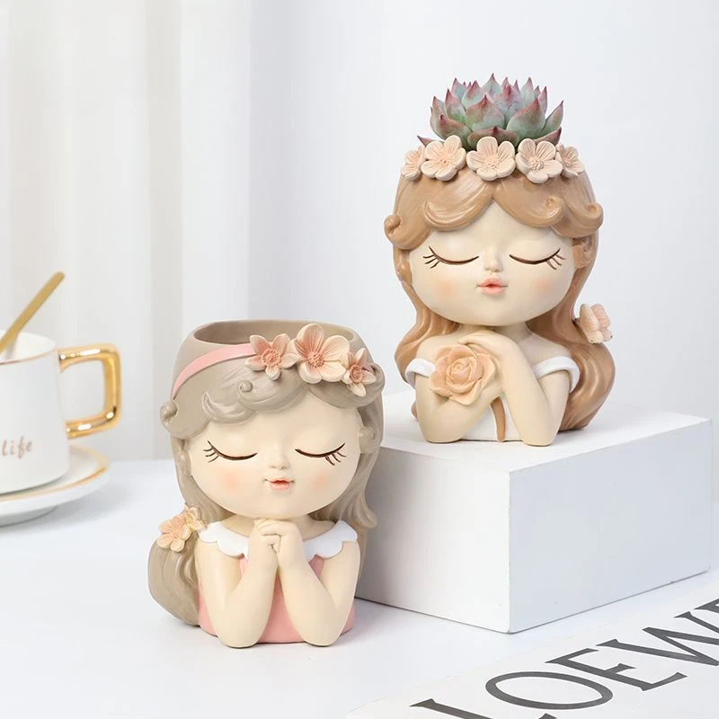 Princess Face Succulent Planter and Boho Mini Flower Pot Combo - Girls Room Decor Ceramic Cactus Pot Gift Home Decor
Princess Face Succulent Planter and Boho Mini Flower Pot Combo - Girls Room Decor Ceramic Cactus Pot Gift Home Decor