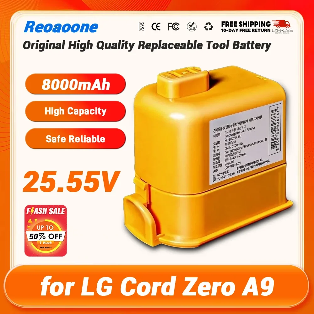 Code Zero Battery EAC63382208 EAC63758601 for LG Cord Zero A9 Plus A9 Max A9K Pro A9M A9MASTER2X A9MULTI A9MULTI2X A9PETNBED
Code Zero Battery EAC63382208 EAC63758601 for LG Cord Zero A9 Plus A9 Max A9K Pro A9M A9MASTER2X A9MULTI A9MULTI2X A9PETNBED