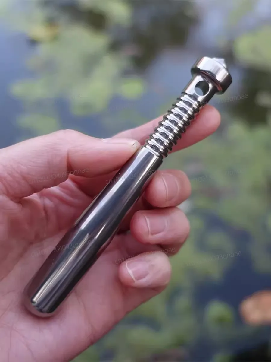1 Piece Titanium Alloy Small Baseball Bat EDC Tool
1 Piece Titanium Alloy Small Baseball Bat EDC Tool