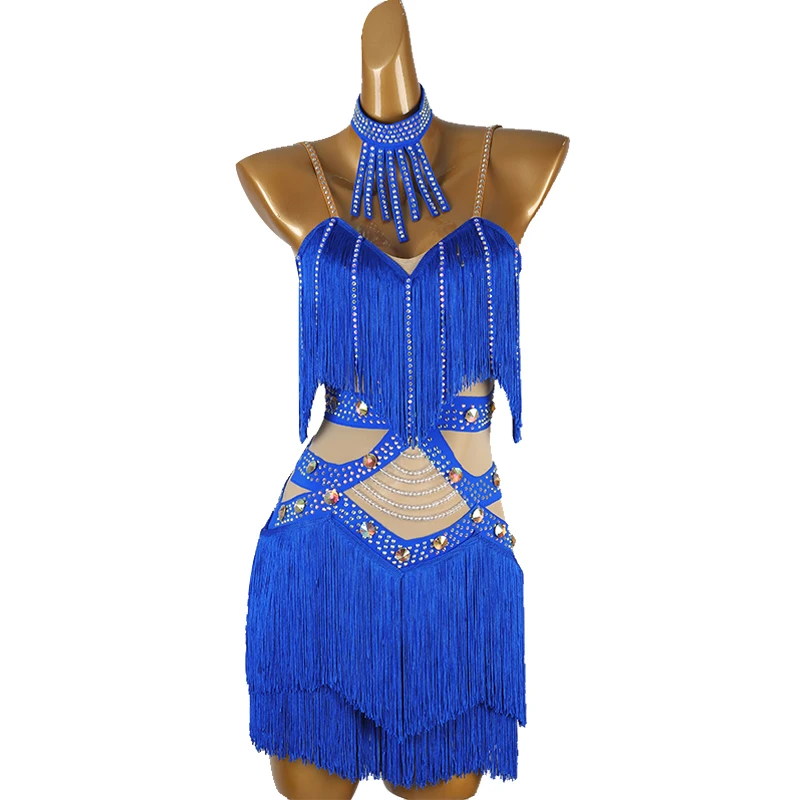 2025 Latin Dance Dress Sexy Women Competition Prom Costume Practice Tassel Clothes Girl Party Dancewear Cocktail Skirt Customize
2025 Latin Dance Dress Sexy Women Competition Prom Costume Practice Tassel Clothes Girl Party Dancewear Cocktail Skirt Customize