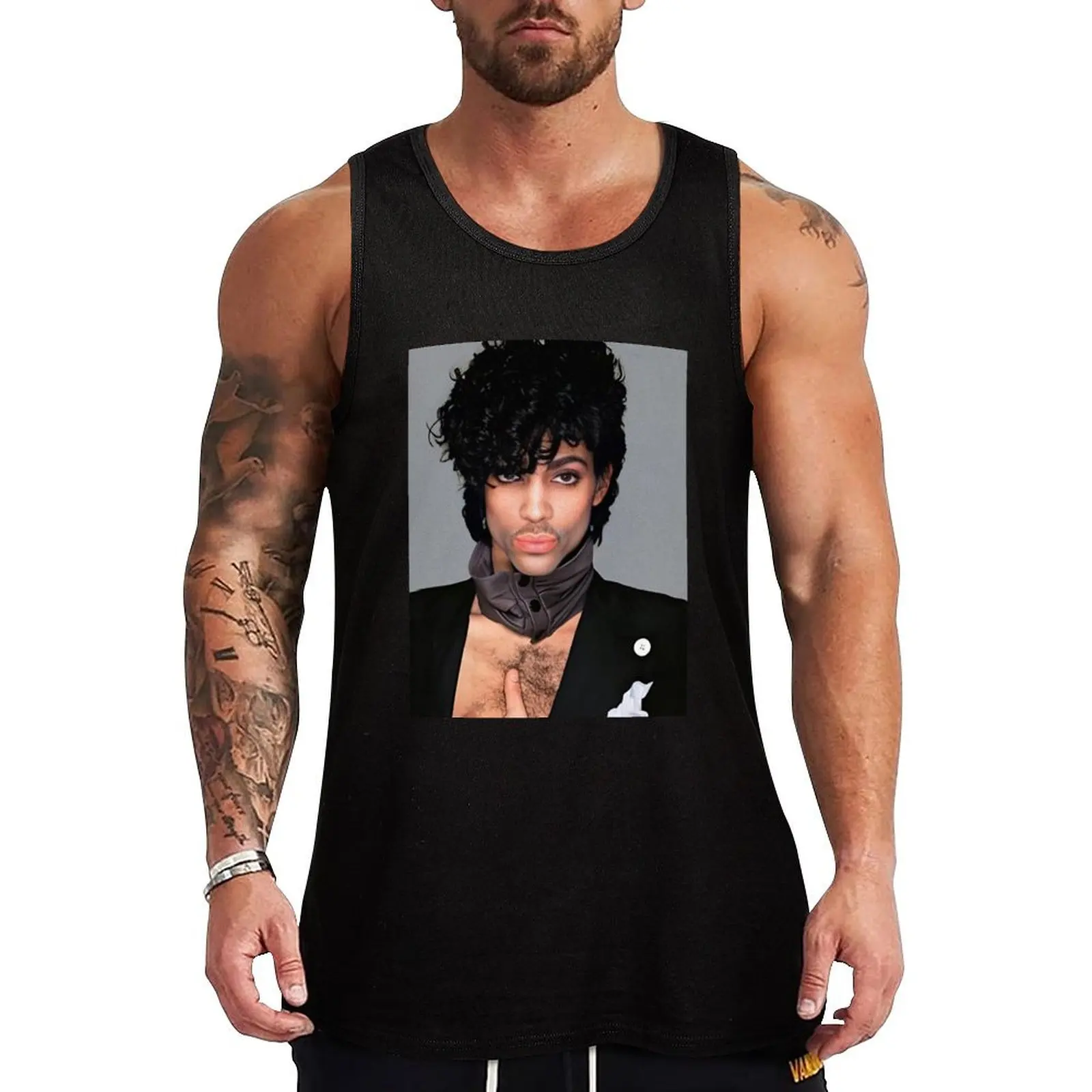 The Kid holding on to his chest. Tank Top Urban Casual Tank Top Streetwear Sleeveless Shirt
The Kid holding on to his chest. Tank Top Urban Casual Tank Top Streetwear Sleeveless Shirt