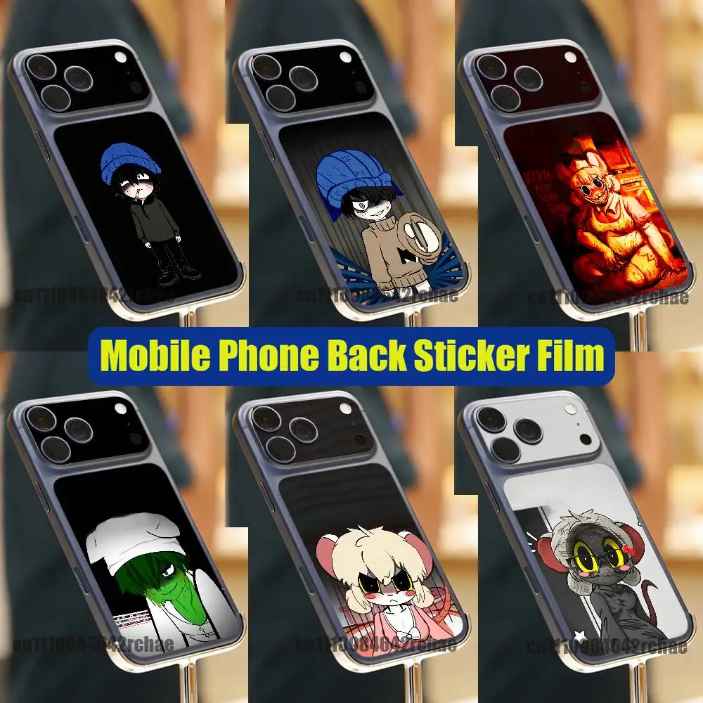 For T-Terrible Mouse Damm Lorna Phone Back Film Sticker iPhone 17 Pro Max Decal Skin Wrap DIY Custom Films Stickers Cover
For T-Terrible Mouse Damm Lorna Phone Back Film Sticker iPhone 17 Pro Max Decal Skin Wrap DIY Custom Films Stickers Cover