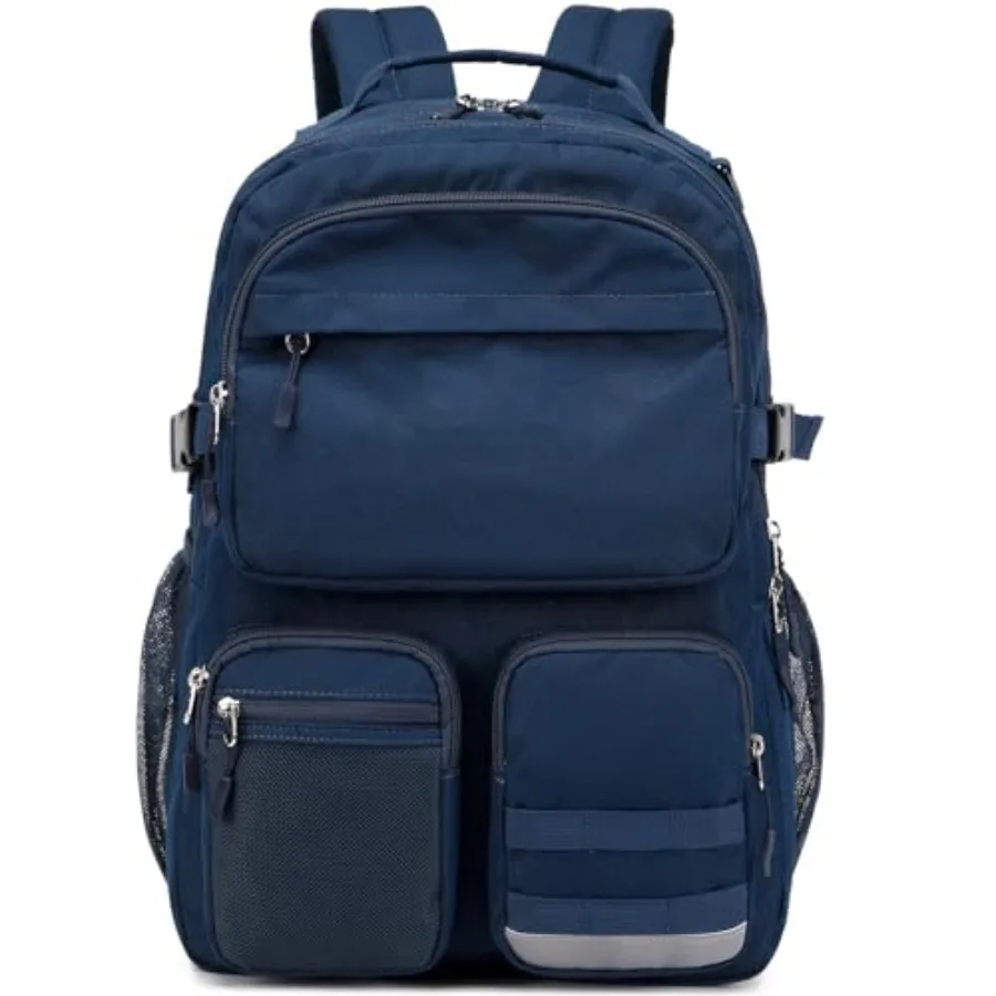 Water Resistant Backpack with Multifunctional Pockets for Teens Durable Bookbag fits 15.6 inch Laptop for School Travel College
Water Resistant Backpack with Multifunctional Pockets for Teens Durable Bookbag fits 15.6 inch Laptop for School Travel College