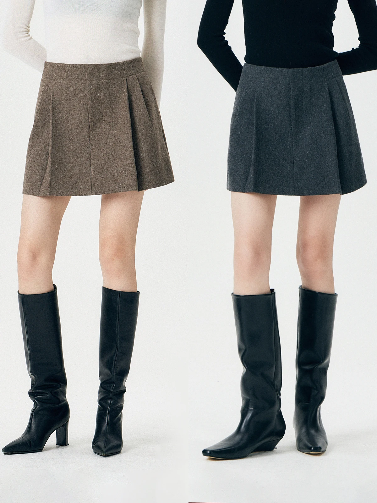 Thoransaura Faion High Waist A-Line Skirt Wool Linen Blend Retro Sle Ciwalk Casual Polyester Fiber f Body Skirt
Thoransaura Faion High Waist A-Line Skirt Wool Linen Blend Retro Sle Ciwalk Casual Polyester Fiber f Body Skirt