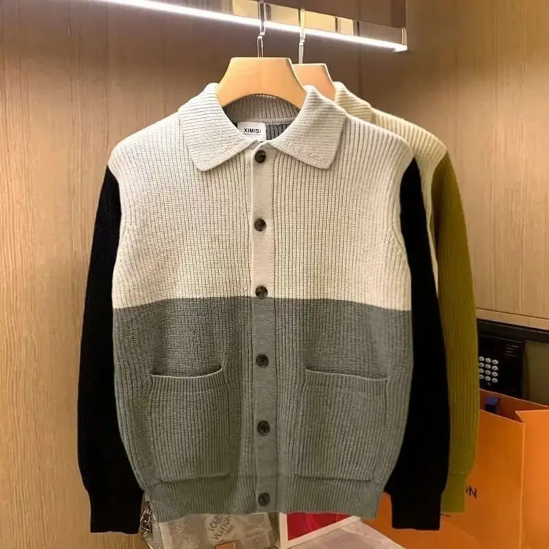 Autumn and Winter Cardigan Sweater Men Long Sleeves Cardigan Leisure Retro Versatile Trend Handsome Fashion Breathable
Autumn and Winter Cardigan Sweater Men Long Sleeves Cardigan Leisure Retro Versatile Trend Handsome Fashion Breathable